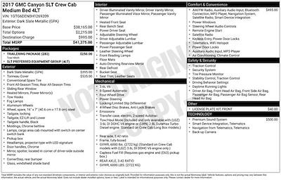 Used 2017 GMC Canyon - photo 1