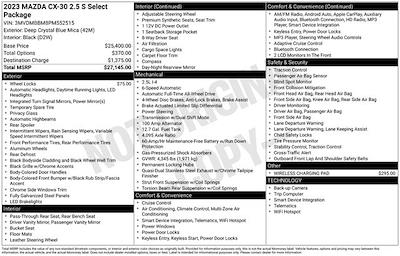 Used 2023 Mazda CX-30 - photo 1