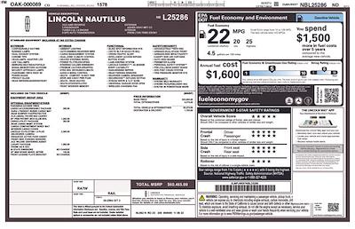 Used 2022 Lincoln Nautilus - photo 1