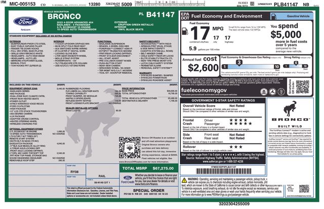 Used 2023 Ford Bronco - photo 8