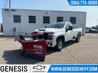 2024 Chevrolet Silverado 2500 Regular Cab 4x4, Western Snowplow