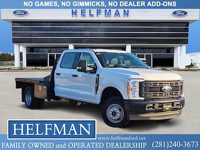 New 2024 Ford F-350 Crew Cab 4WD Flatbed Truck for sale #REF63189 - photo 1