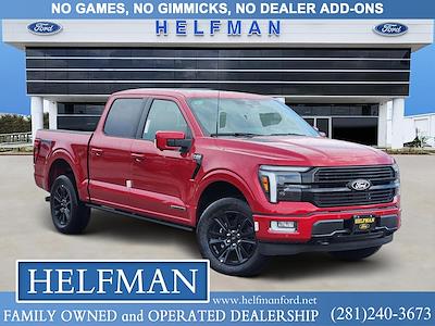 New 2025 Ford F-150 Platinum SuperCrew Cab 4WD Pickup for sale #SFB49847 - photo 1