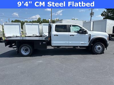 New 2025 Ford F-550 XL Crew Cab 4x4 9' 4" CM Truck Beds Steel Flatbed Truck for sale #ND09844 - photo 2