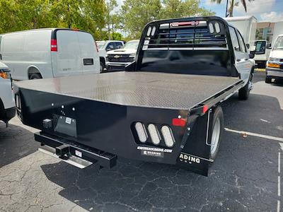 New 2025 Chevrolet Silverado 3500 Work Truck Crew Cab 4WD 9' 4" CM Truck Beds Steel Flatbed Truck with Gooseneck Hitch for sale #S25322 - photo 2