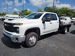 New 2025 Chevrolet Silverado 3500 Work Truck Crew Cab 4WD 9' 4" CM Truck Beds Steel Flatbed Truck with Gooseneck Hitch for sale #S25322 - photo 3