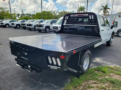 New 2025 Chevrolet Silverado 3500 Work Truck Crew Cab 4WD 9' 4" CM Truck Beds Steel Flatbed Truck with Gooseneck Hitch for sale #S25358 - photo 2
