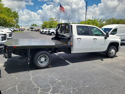 New 2025 Chevrolet Silverado 3500 Work Truck Crew Cab 4WD 9' 4" CM Truck Beds Steel Flatbed Truck with Gooseneck Hitch for sale #S25359 - photo 2
