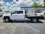 New 2025 Chevrolet Silverado 3500 Work Truck Crew Cab 4WD 9' 4" CM Truck Beds Steel Flatbed Truck with Gooseneck Hitch for sale #S25359 - photo 4