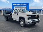 New 2025 Chevrolet Silverado 3500 Work Truck Regular Cab 4WD 11' 4" Hillsboro Steel Flatbed Truck for sale #S25367 - photo 1