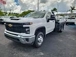 New 2025 Chevrolet Silverado 3500 Work Truck Regular Cab 4WD 11' 4" Hillsboro Steel Flatbed Truck for sale #S25367 - photo 3