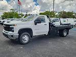 New 2025 Chevrolet Silverado 3500 Work Truck Regular Cab 4WD 11' 4" Hillsboro Steel Flatbed Truck for sale #S25367 - photo 4