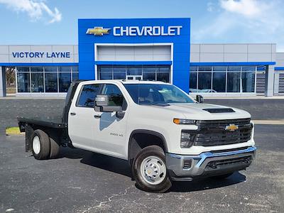 2024 Chevrolet Silverado 3500 Crew Cab DRW 4WD Knapheide Flatbed Truck for sale #S41020 - photo 1