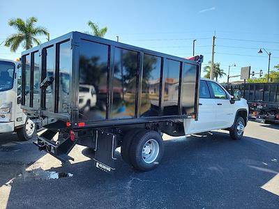 New 2024 Chevrolet Silverado 3500 Work Truck Crew Cab 4WD 10' Reading Landscape Dump for sale #S41044 - photo 2