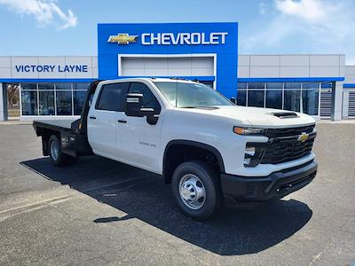 2024 Chevrolet Silverado 3500 Crew Cab DRW 4WD Flatbed Truck for sale #S41127 - photo 1