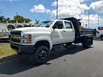 New 2024 Chevrolet Silverado 5500 Crew Cab 4WD Crysteel Steel Dump Truck for sale #S4877 - photo 3