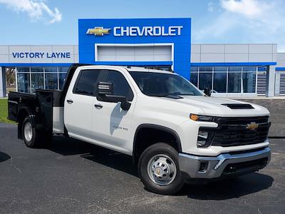 2024 Chevrolet Silverado 3500 Crew Cab 4WD, Knapheide PGTD Gooseneck Flatbed Truck for sale #S4952 - photo 1