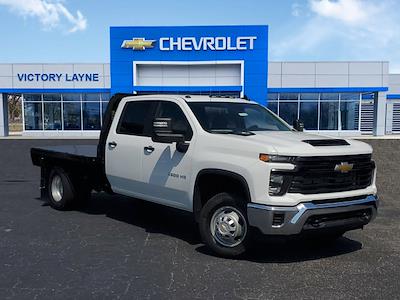 2024 Chevrolet Silverado 3500 Crew Cab DRW 4WD Knapheide Flatbed Truck for sale #S4968 - photo 1