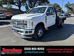 New 2025 Ford F-350 XL Regular Cab 11' 4" CM Truck Beds Steel Flatbed Truck with Gooseneck Hitch for sale #FF394347 - photo 1