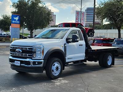 New 2024 Ford F-550 XL Regular Cab 4x4 Alamo Truck Gear Flatbed Truck for sale #140270 - photo 1