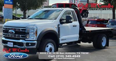 New 2024 Ford F-550 XL Regular Cab 4WD Alamo Truck Gear Flatbed Truck for sale #140270 - photo 1