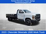 2023 Chevrolet Silverado 5500 Regular Cab DRW RWD, CM Truck Beds RD Model Flatbed Truck for sale #23T609 - photo 1