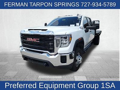 2023 GMC Sierra 3500 Crew Cab DRW 4WD Flatbed Truck for sale #24T1488A - photo 1