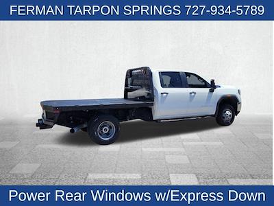 Used 2023 GMC Sierra 3500 Pro Crew Cab 4WD Flatbed Truck for sale #24T1488A - photo 2