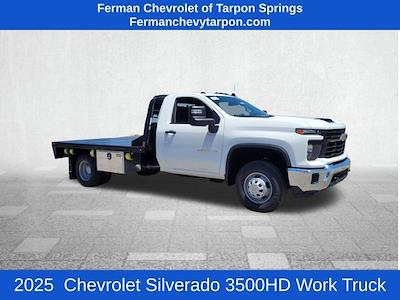 New 2025 Chevrolet Silverado 3500 Work Truck Regular Cab 4WD 11' 4" CM Truck Beds Steel Flatbed Truck for sale #25T1050 - photo 1