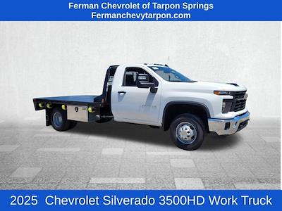 New 2025 Chevrolet Silverado 3500 Work Truck Regular Cab 4WD 11' 4" CM Truck Beds Steel Flatbed Truck for sale #25T1061 - photo 1