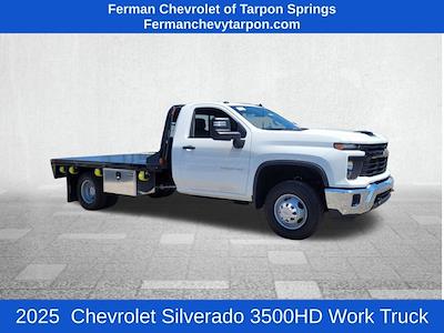 New 2025 Chevrolet Silverado 3500 Work Truck Regular Cab 4WD 11' 4" CM Truck Beds Steel Flatbed Truck for sale #25T1139 - photo 1