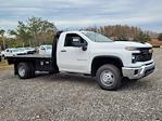 New 2025 Chevrolet Silverado 3500 Work Truck Regular Cab 4WD Flatbed Truck for sale #25T243 - photo 1