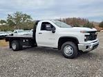 New 2025 Chevrolet Silverado 3500 Work Truck Regular Cab 4WD Flatbed Truck for sale #25T244 - photo 1