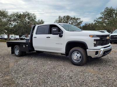 New 2025 Chevrolet Silverado 3500 Work Truck Crew Cab 4WD 9' 4" CM Truck Beds Flatbed Truck for sale #25T306 - photo 1