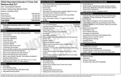 Used 2024 Chevrolet Colorado LT Crew Cab for sale #26T282B - photo 2
