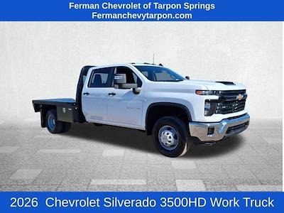 New 2026 Chevrolet Silverado 3500 Crew Cab Flatbed Truck for sale #26T538 - photo 1