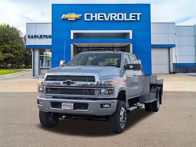 2024 Chevrolet Silverado 5500 Crew Cab DRW 4x4, CM Truck Beds TM Deluxe Flatbed Truck for sale #124180 - photo 1