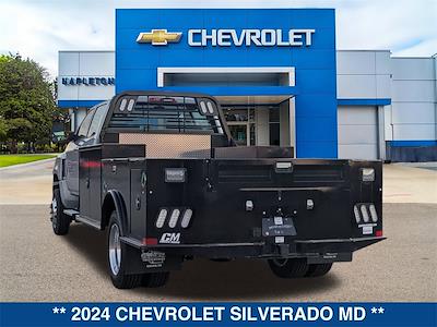 2024 Chevrolet Silverado 5500 Crew Cab DRW 4x4, CM Truck Beds TM Deluxe Flatbed Truck for sale #124180 - photo 2