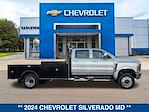 2024 Chevrolet Silverado 5500 Crew Cab DRW 4x4, CM Truck Beds TM Deluxe Flatbed Truck for sale #124180 - photo 8