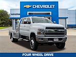 2024 Chevrolet Silverado 5500 Crew Cab DRW 4x4, Hillsboro 3500 Series Aluminum Flatbed Truck for sale #124200 - photo 4