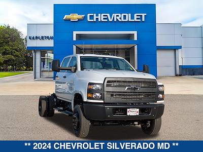 New 2024 Chevrolet Silverado 5500 Work Truck Crew Cab 4x4 9' 6" Knapheide Dump Truck for sale #124223 - photo 1