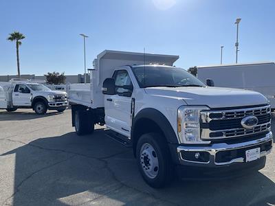 2024 Ford F-550 Regular Cab DRW RWD, Scelzi Dump Body Dump Truck for sale #FR1331C - photo 1