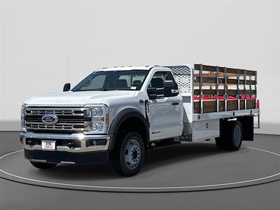 2024 Ford F-550 Regular Cab DRW 4x2 Scelzi Stake Bed for sale #FR3103C - photo 1