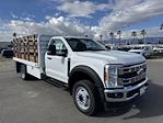 2024 Ford F-450 Regular Cab DRW RWD, Scelzi WFB Stake Bed for sale #FR3855C - photo 3