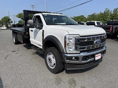 New 2024 Ford F-600 Regular Cab 4x4 16' 5" Knapheide Steel Flatbed Truck with Hoist for sale #GA36088 - photo 1