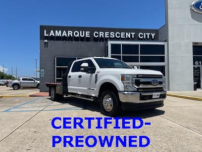 2022 Ford F-350 Crew Cab DRW 4x4 Flatbed Truck for sale #PC665 - photo 1