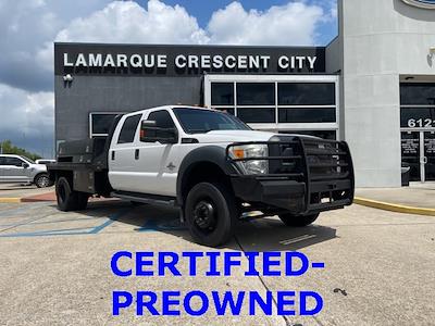 2016 Ford F-550 Crew Cab DRW 4x4 Flatbed Truck for sale #PC668 - photo 1