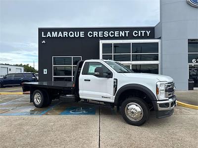 New 2025 Ford F-450 XL Regular Cab 4WD 11' 4" CM Truck Beds Steel Flatbed Truck for sale #SDA10508 - photo 1