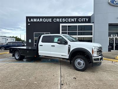 New 2026 Ford F-550 XL Crew Cab 4WD 11' 4" CM Truck Beds Steel Flatbed Truck with Gooseneck Hitch for sale #TEC24263 - photo 1