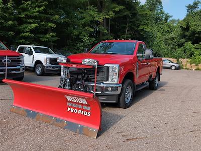 New 2025 Ford F-350 XL Regular Cab 4WD Plow Truck Western for sale #F251135 - photo 1
